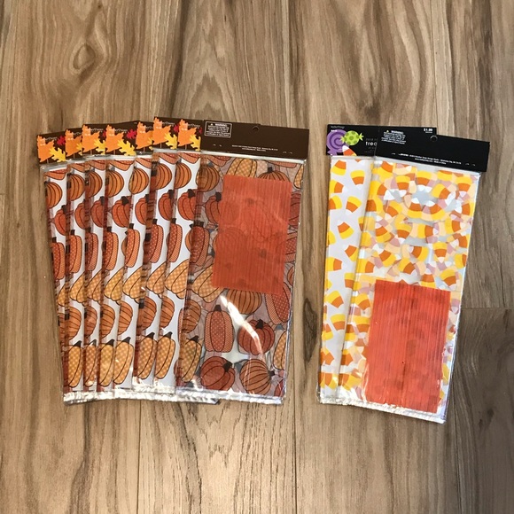 NWT 10 Packages Halloween & Fall Treat Bags - Picture 3 of 14